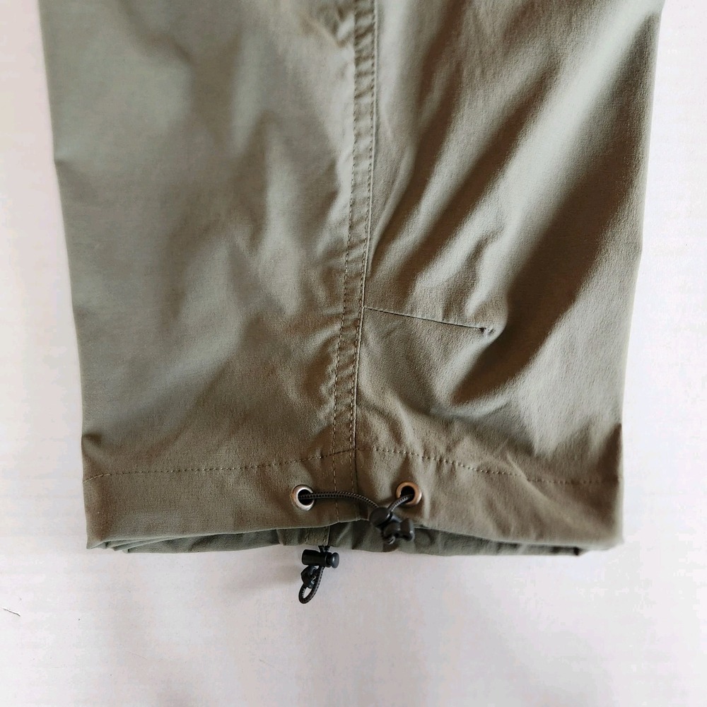 Columbia Womens Omni Shield Advanced Repellency Capris Long Shorts Sz 10 Green - Picture 7 of 16